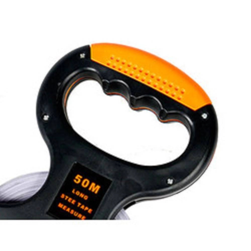 Trade Shop - Rotella Metrica Nastro In Acciaio 30 O 50 Metri Con Picchetto Metro Per Misurare -    -50 Mt   -