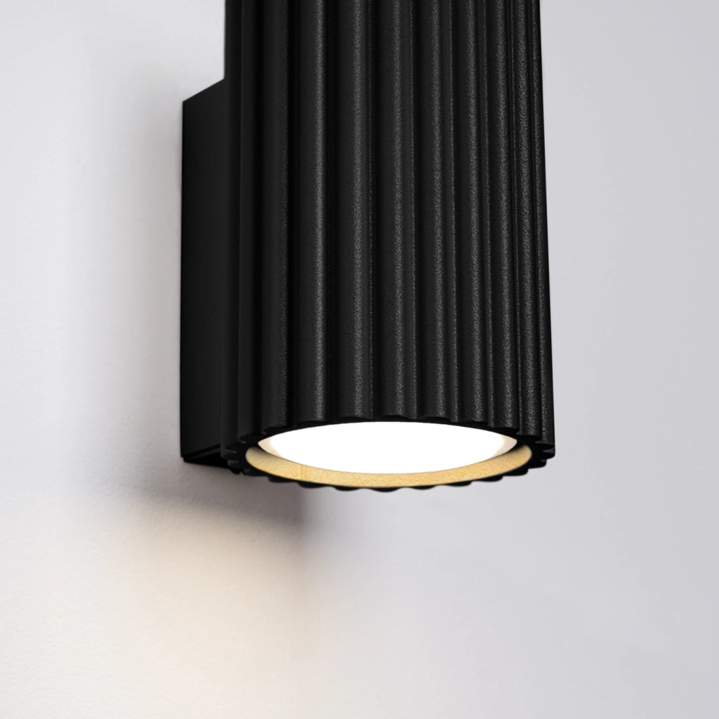 Lampada da parete KARBON 10 nero
