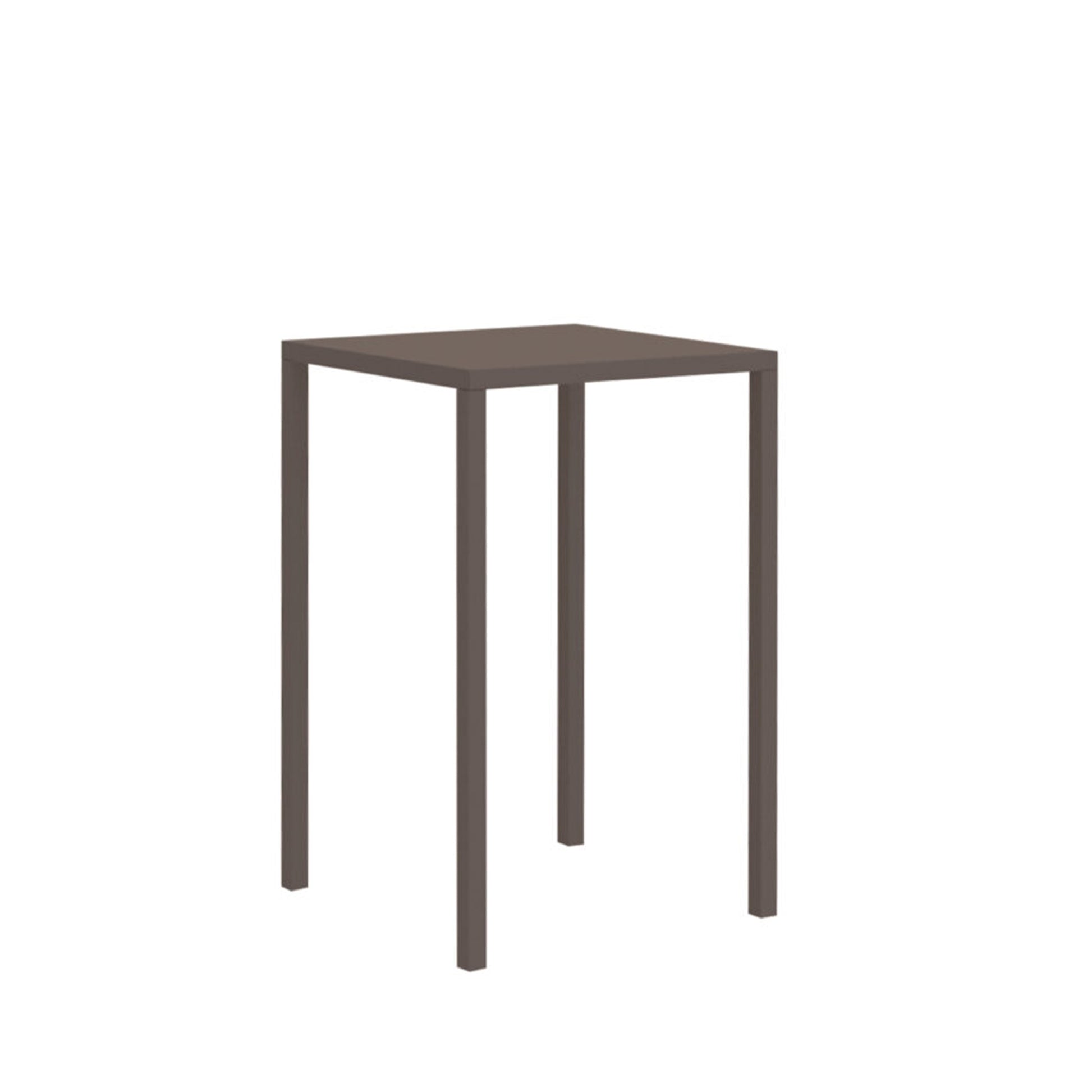 Tavolo Tetris New 70X70 Marrone Cuoio