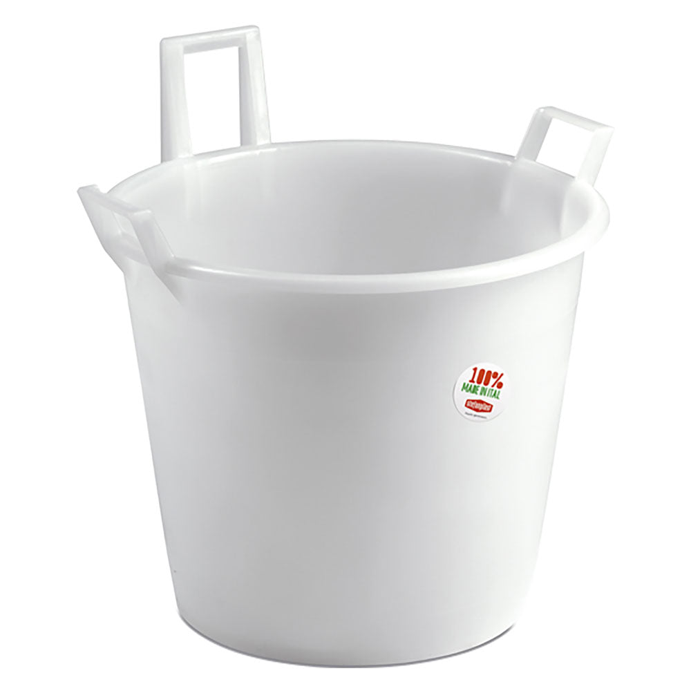 MASTELLO CASALINGO 3 MANICI Ã˜ 60 cm - 80 lt neutro STEFANPLAST