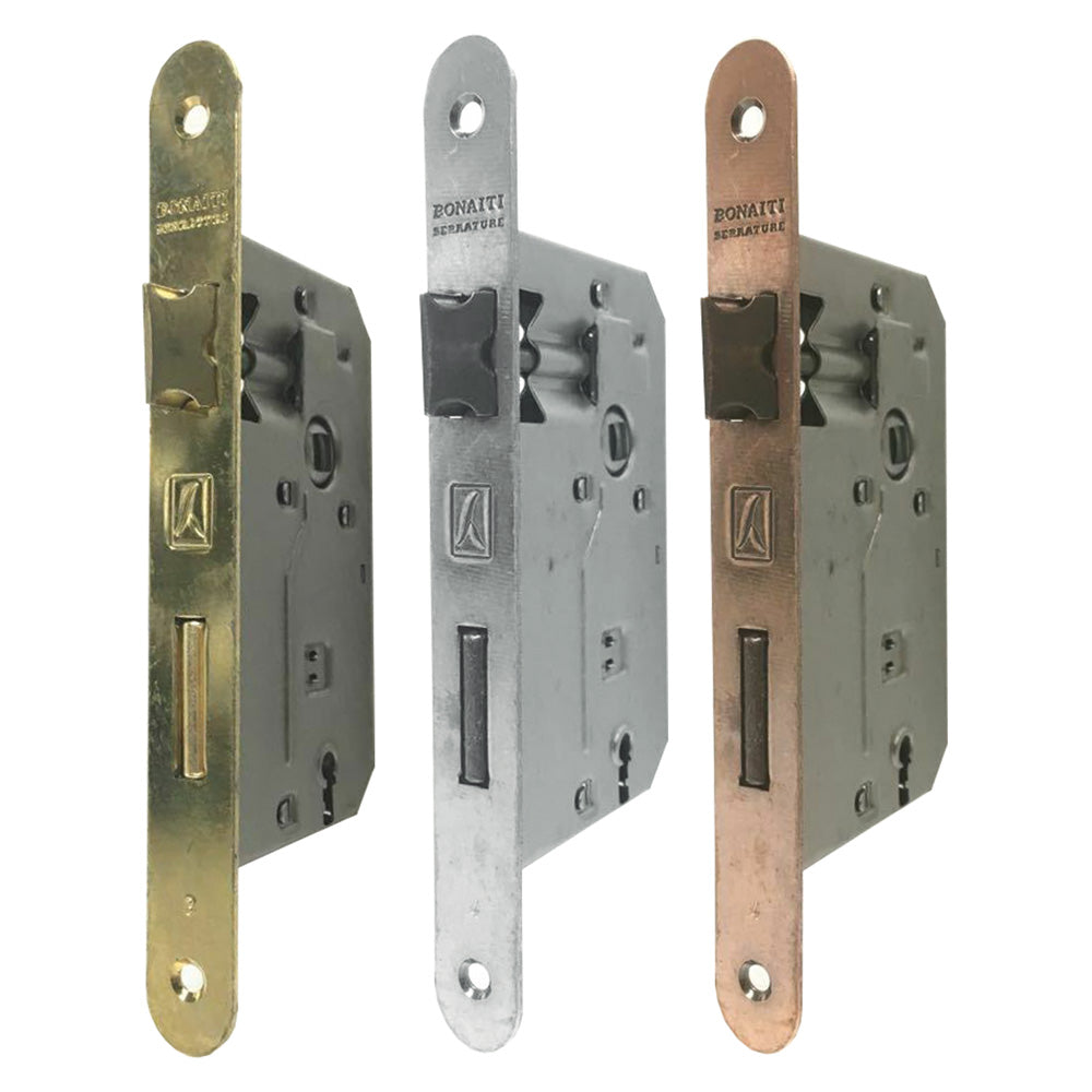 SERRATURA 'PATENT' B.T. bronzato E 45 BONAITI