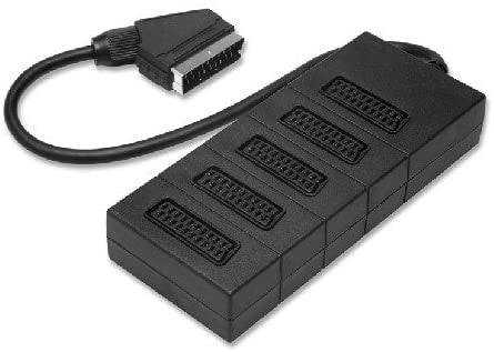 MULTIPRESA SCART 5 POSTI VIDEO