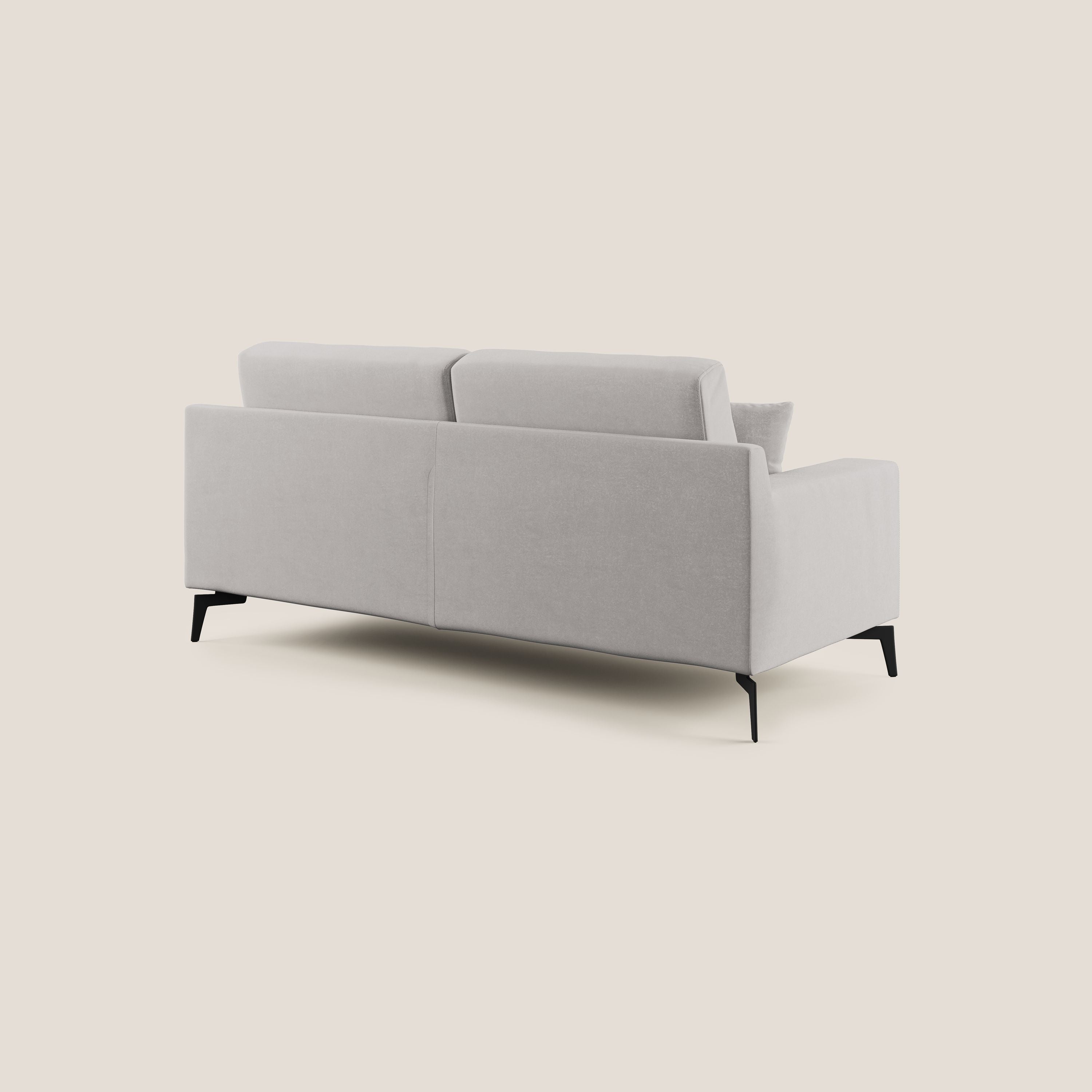 Divano 2 Posti 166x95x91 cm in Tessuto Beige