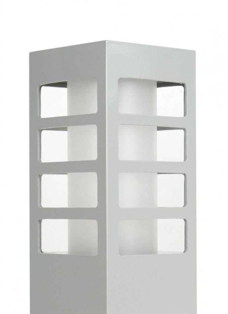Paletto da giardino 75cm E27 argento IP54 SU-MA RADO
