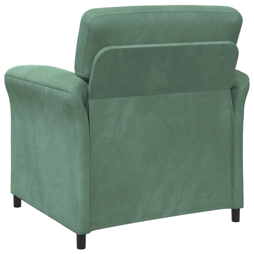 Set di divani 2 pz Verde Mare Velluto 3424910