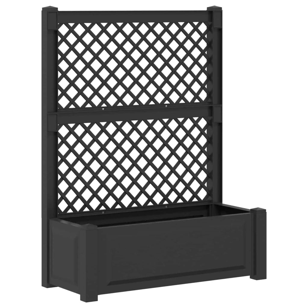 Vaso Grande con Direzione Antracite 99,5 x 43 x 133,5 cm PP CFW9091405