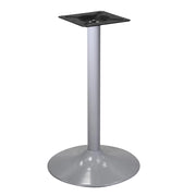 Base tavolo acciaio grigio opaco tondocm ø45h72
