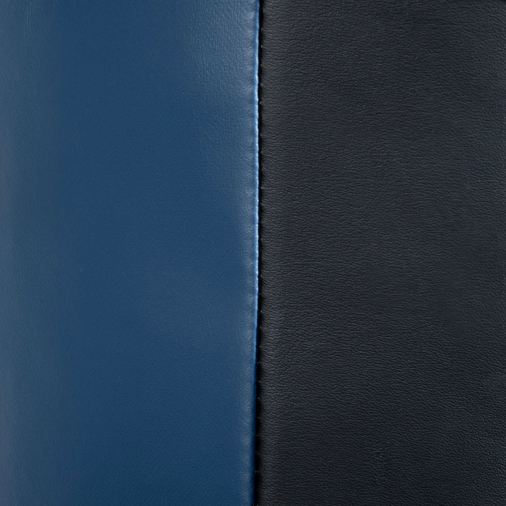 Box per materassi regolabile in altezza ¨C zephmum ¨C nero+grigio+blu, 55x55x178-207cm