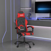 Sedia da Gaming Nera e Rossa in Similpelle 3143891