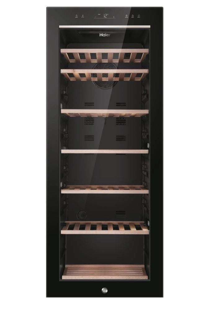 Haier Wine Bank 50 Serie 5 HWS84GA Cantinetta vino con compressore Libera installazione Nero 84 bottiglia/bottiglie