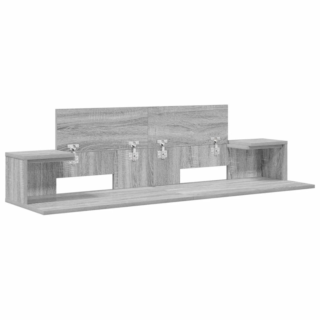 Scrivania studio Sonoma grigio 110 x 36 x 19,5 cm 8006713