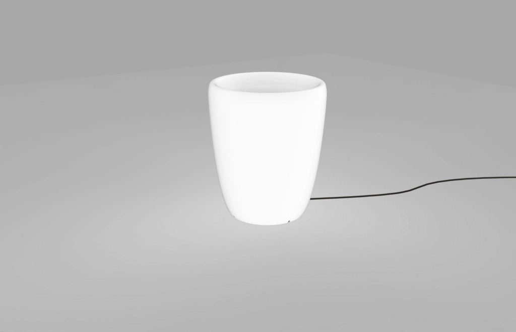 Nowodvorski Flowerpot S lampada da esterno bianca E27