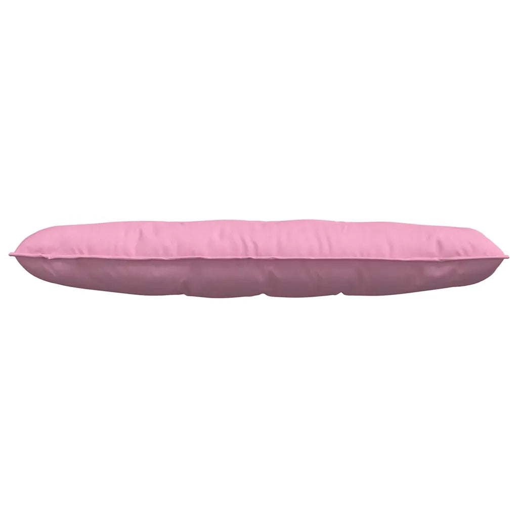 Cuscino per Schiena Rosa 140 x 19 x 50 cm Tessuto 42014845