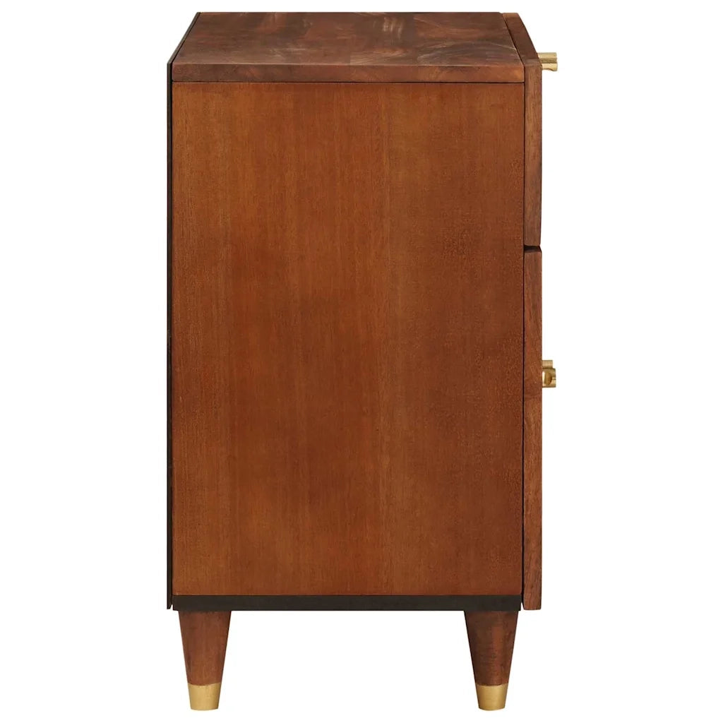 Comodini con cassetto 50 x 33 x 60 cm Legno di mango massello 4018891