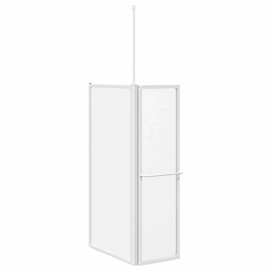 Schermo da Bagno Glassato 120 x 70 x 137 cm Alluminio 42023507