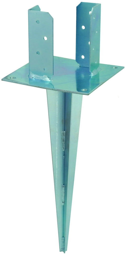 SUPPORTO PER TRAVI DA PIANTARE Quadrato  mm. 90x90