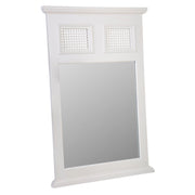 Specchio in legno grigio 60x4x90h