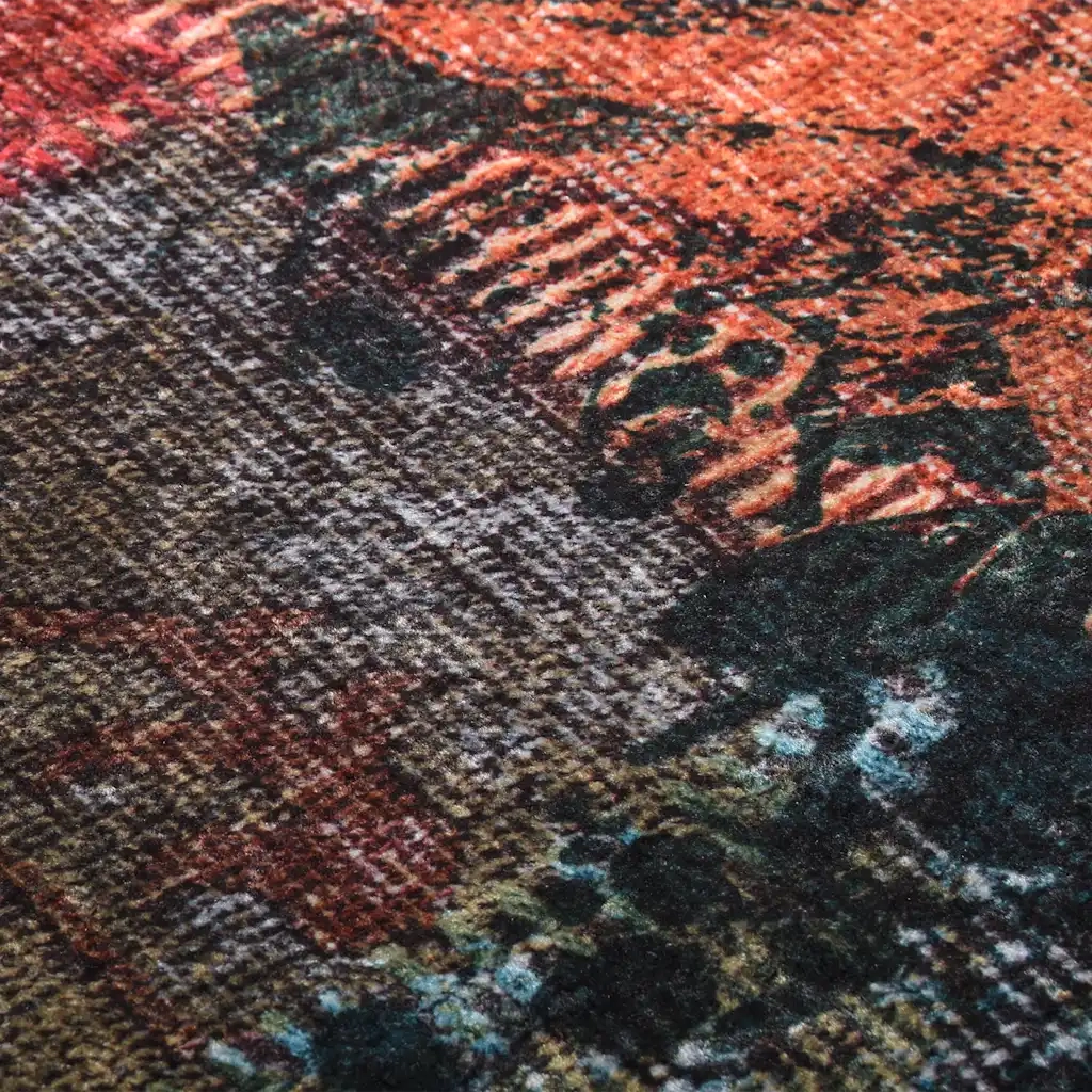 Tappeto Lavabile Patchwork 190x300 cm Multicolore 337968