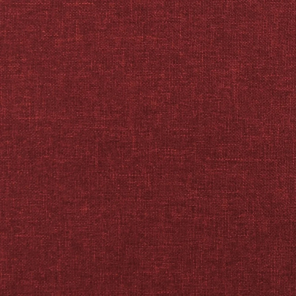 Panca-Sgabello Rosso Vino 100x35x41 cm in Tessuto 725530