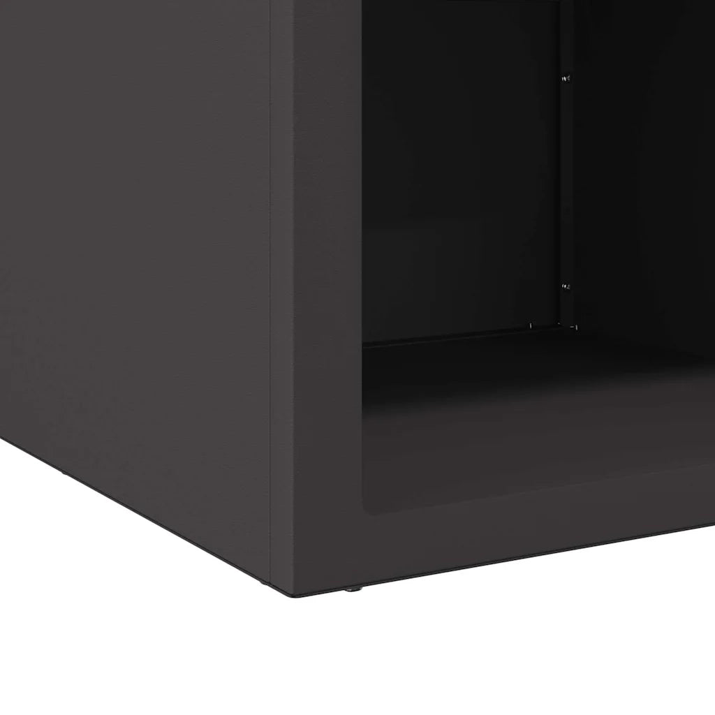 Focolare Nero 50 x 50 x 40 cm Acciaio 874581
