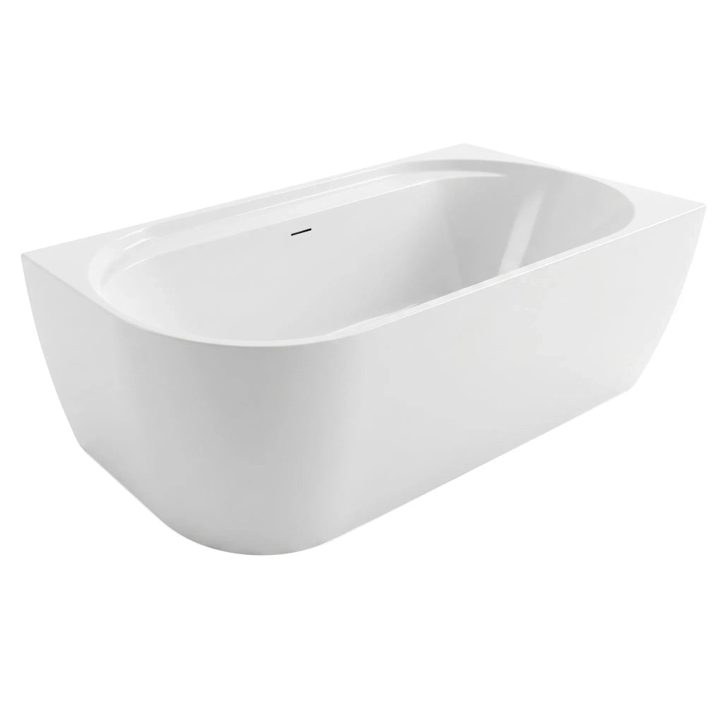 Vasca Bagno Rea Marion Right 170cm Copritappo bianco