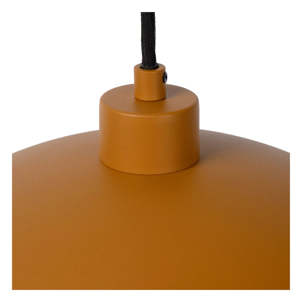 Lampada a sospensione gialla SIEMON E27 40W Lucide