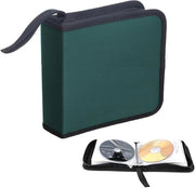 Opbergtas per CD per 44 dischi - Verde - Opbergtas per auto e per casa