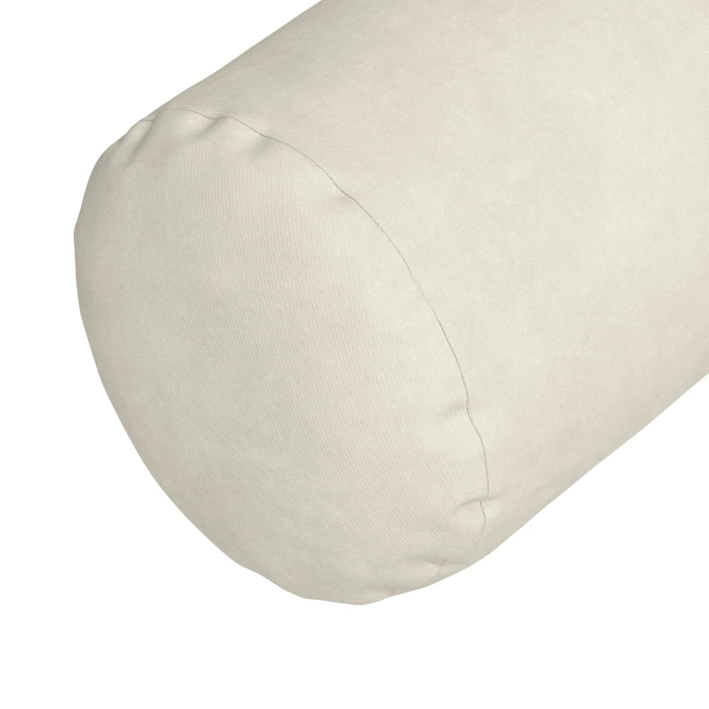 Cuscini a rullo 2 pcs Crema Ø 15 x 40 cm Tessuto in Cords 42014294