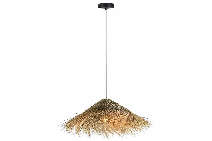 Lampada a sospensione boho rattan Cosma Ø62 E27 Reality