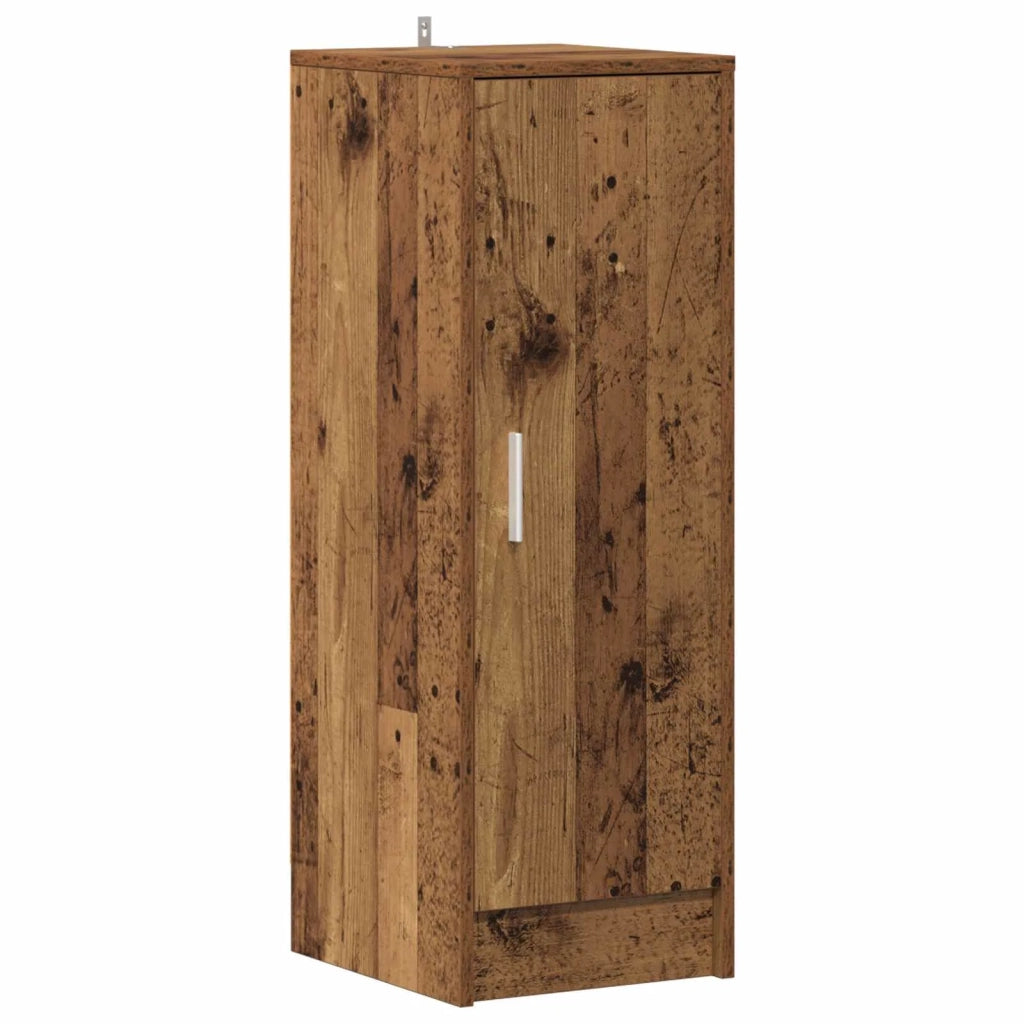 Scarpiera Legno Vecchio 32x35x92 cm in Legno Multistrato 856708