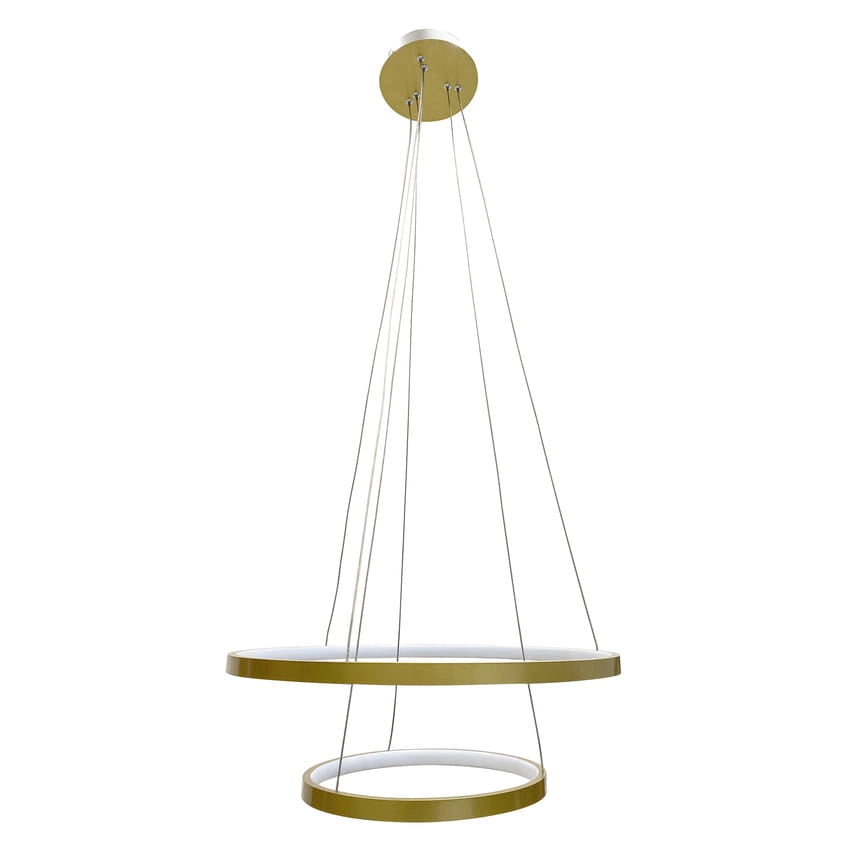 Candellux LUNE lampada sospesa LED 40W ottone Ø50cm