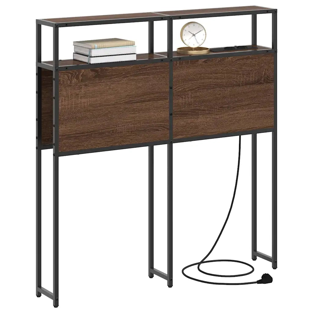Testata contenitore Rovere marrone Legno multistrato 859739