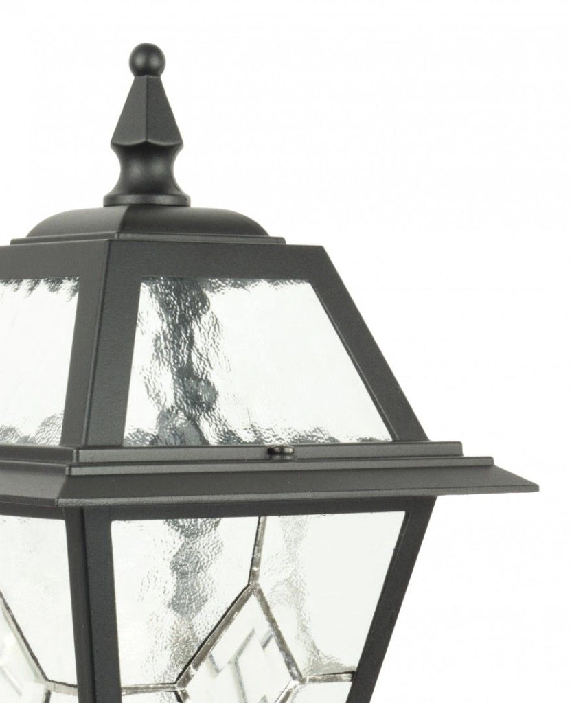 Lampione da esterno retrò 160cm E27 nero IP43 SU-MA
