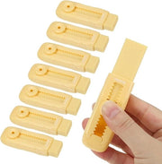 Set di gomme in giallo da 8 pezzi - per schizzi, disegni e altro