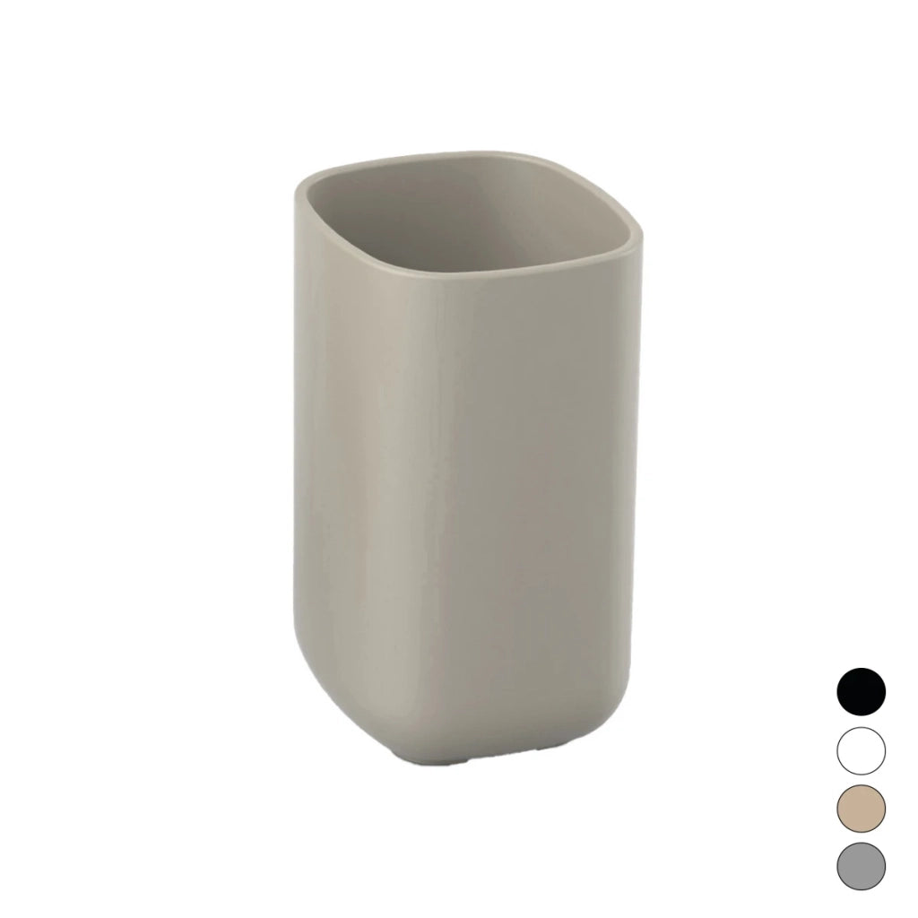 Porta spazzolini POD METAF Grigio 7 x 11,5 x 7 cm