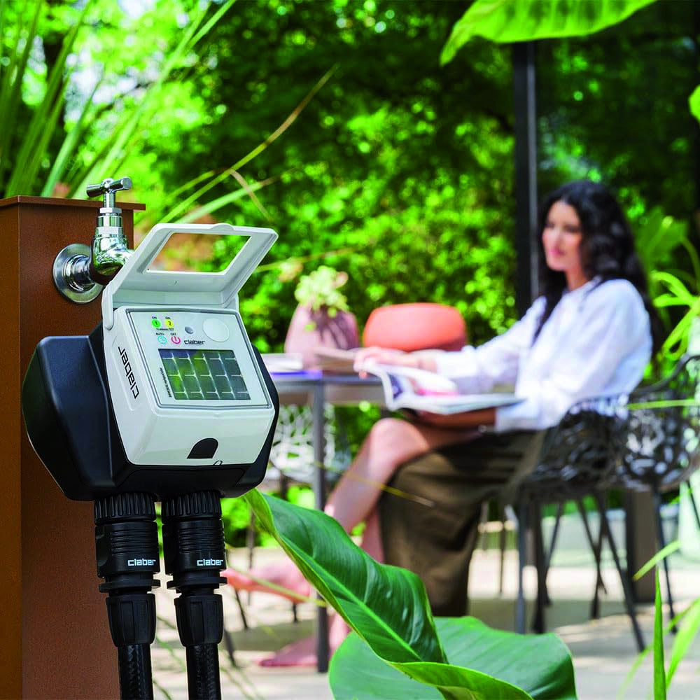 Claber PROGRAMMATORE DUAL MYAQUASOLAR 2 VIE Art. 8498