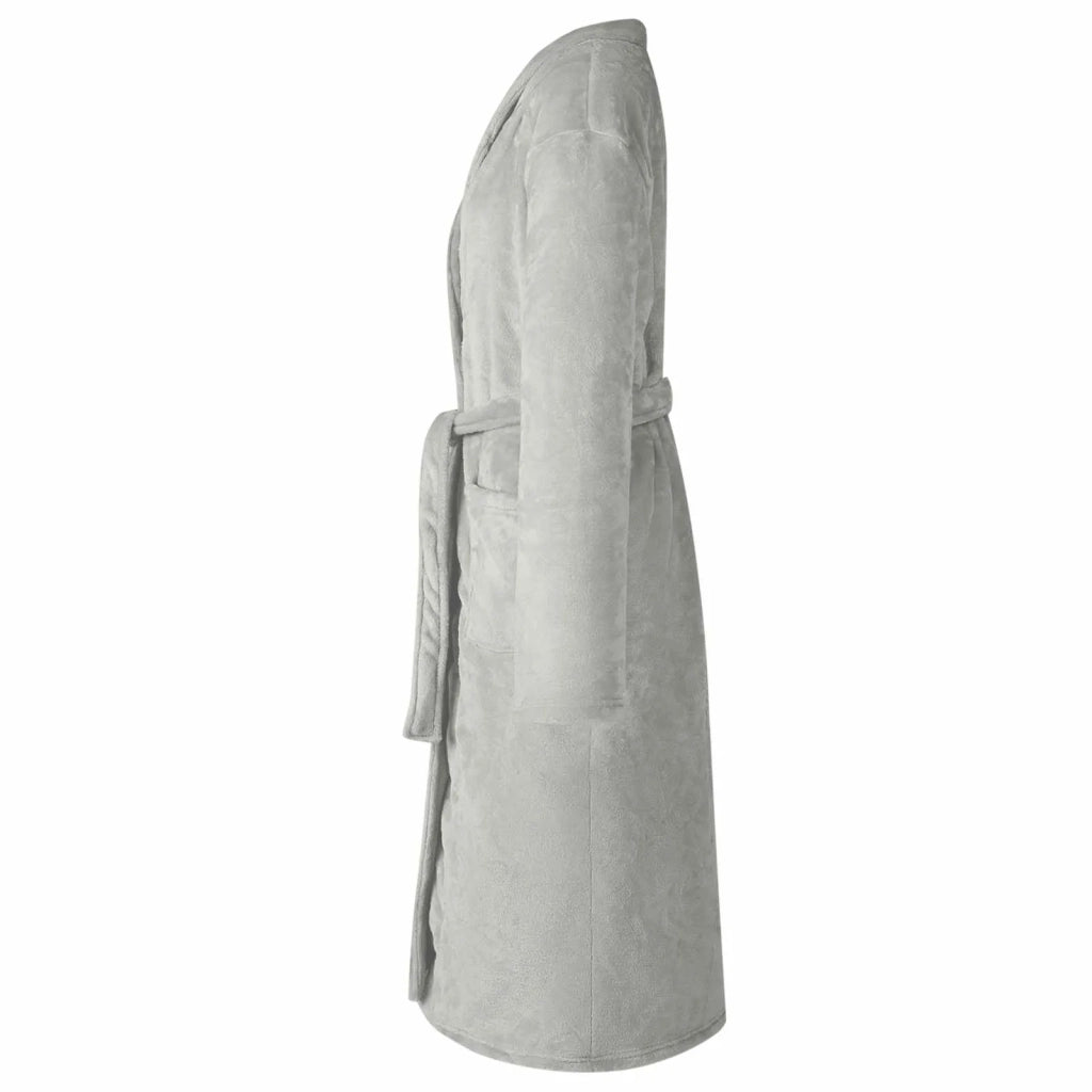 Accappatoio senza Cappuccio Grigio xxl Flanella 42017283