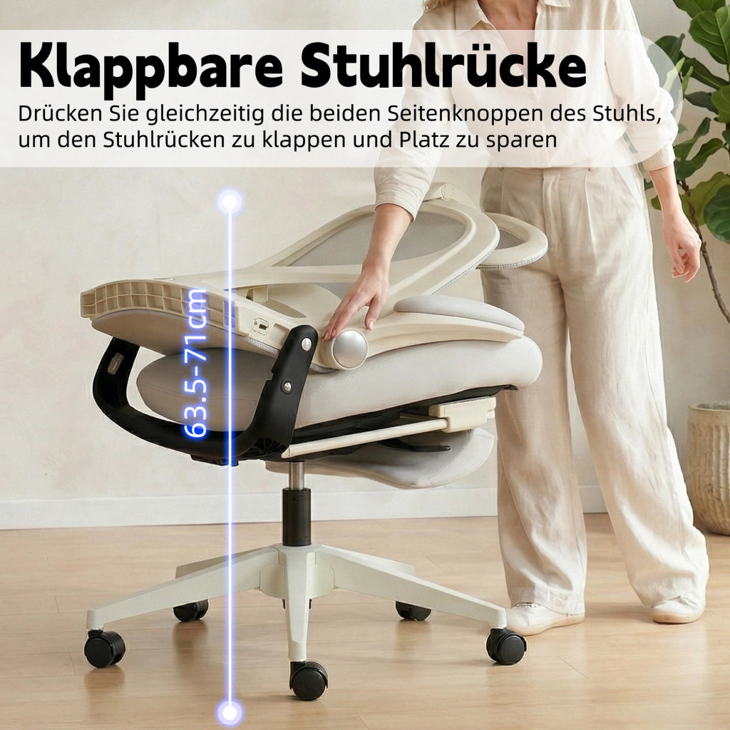 Sedia da ufficio ergonomica ¨C Minimal ¨C grigio