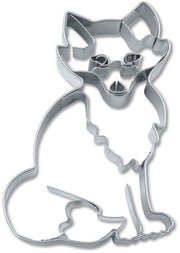 079038 forma di biscotto, acciaio inossidabile, argento, 7 x 4 x 2 cm