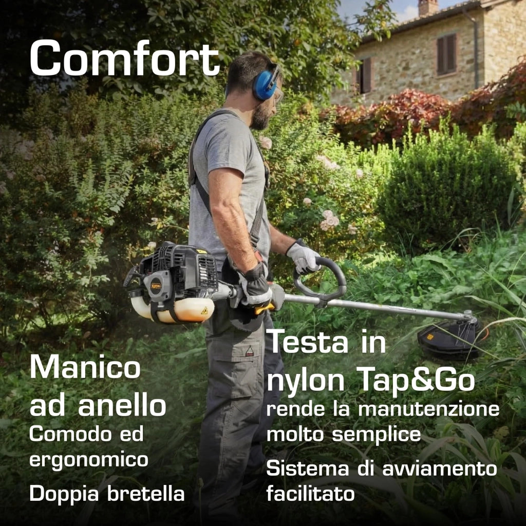 Decespugliatore kw 1,25 Hp 1,5 Alpina ABR42