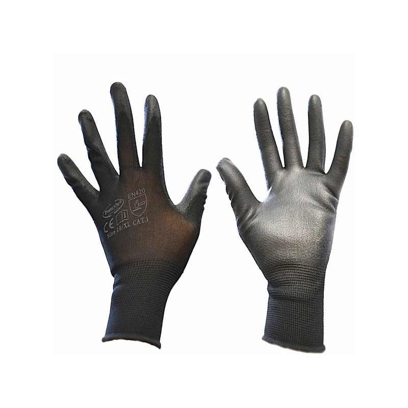Guanti Poliuretano Neri 10 Protexio 05792