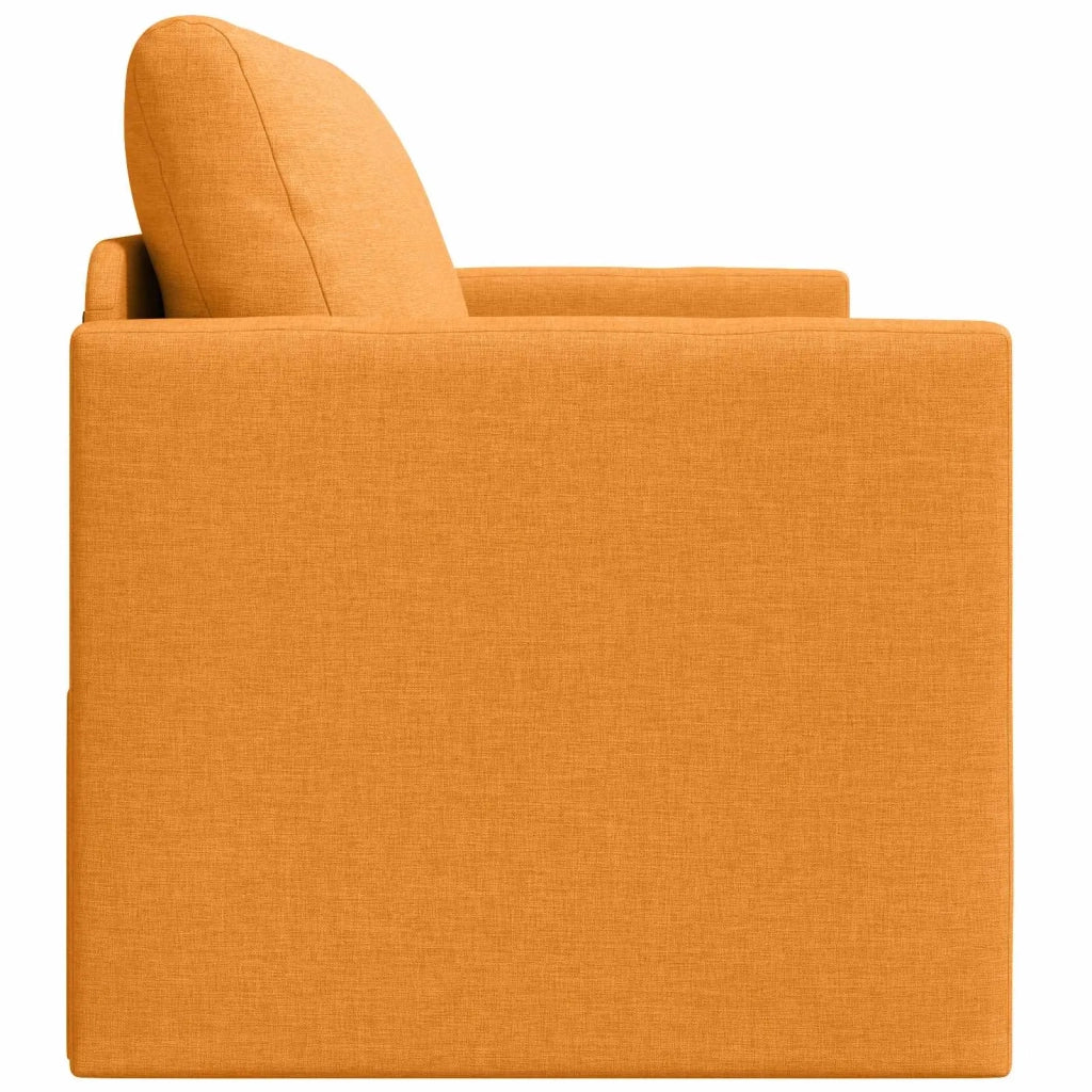 Divano letto | Sof¨¤ letto | Letto singolo 110cm Giallo Scuro Tessuto