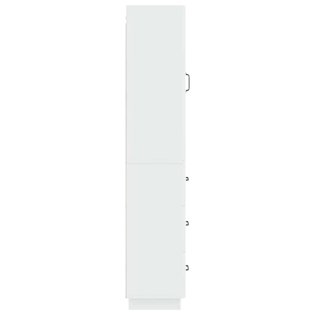 Set di armadi 2 pcs Bianco Lucido 33 x 34,5 x 87 cm 3416812