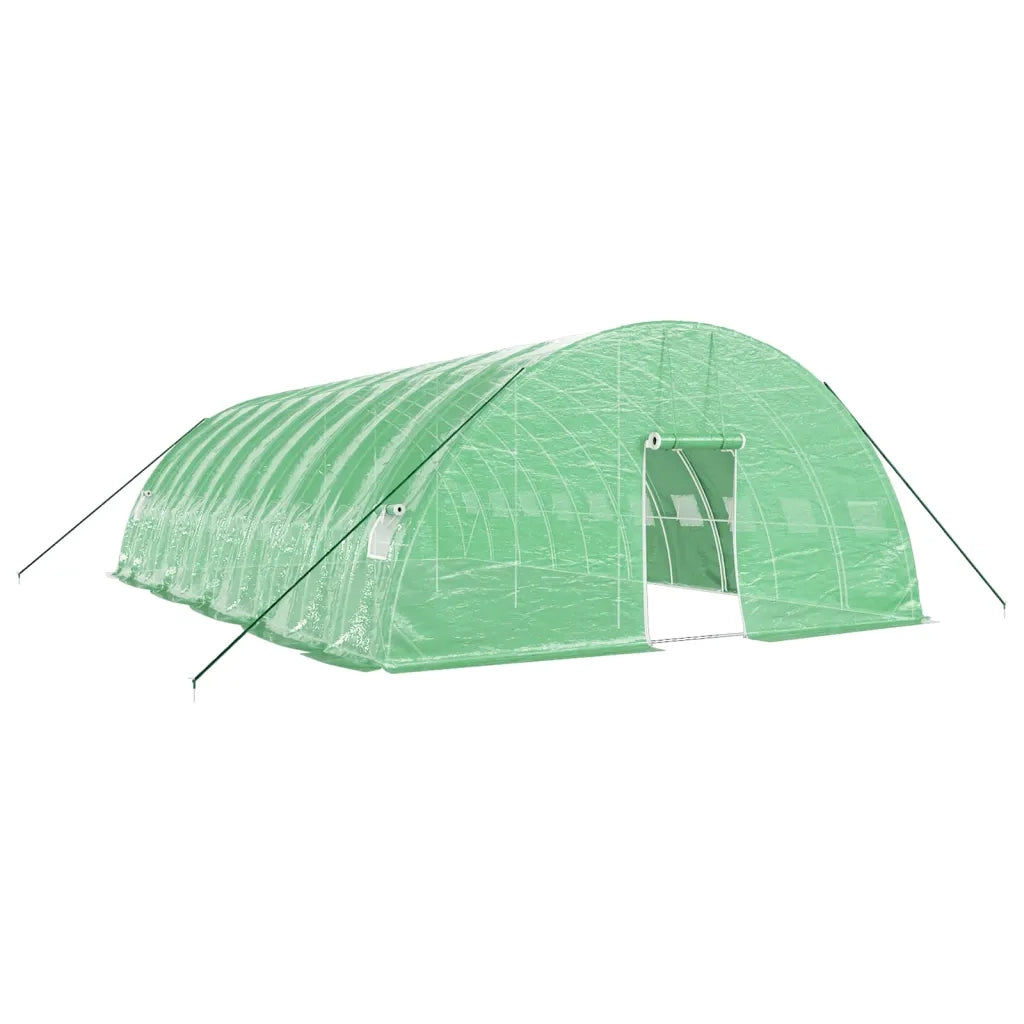 Serra con Telaio in Acciaio Verde 60 m² 10x6x2,85 m 3188108