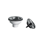 PILETTA A CANESTRO CLICK-CLACK PER LAVELLO CUCINA CON FORO D. 90