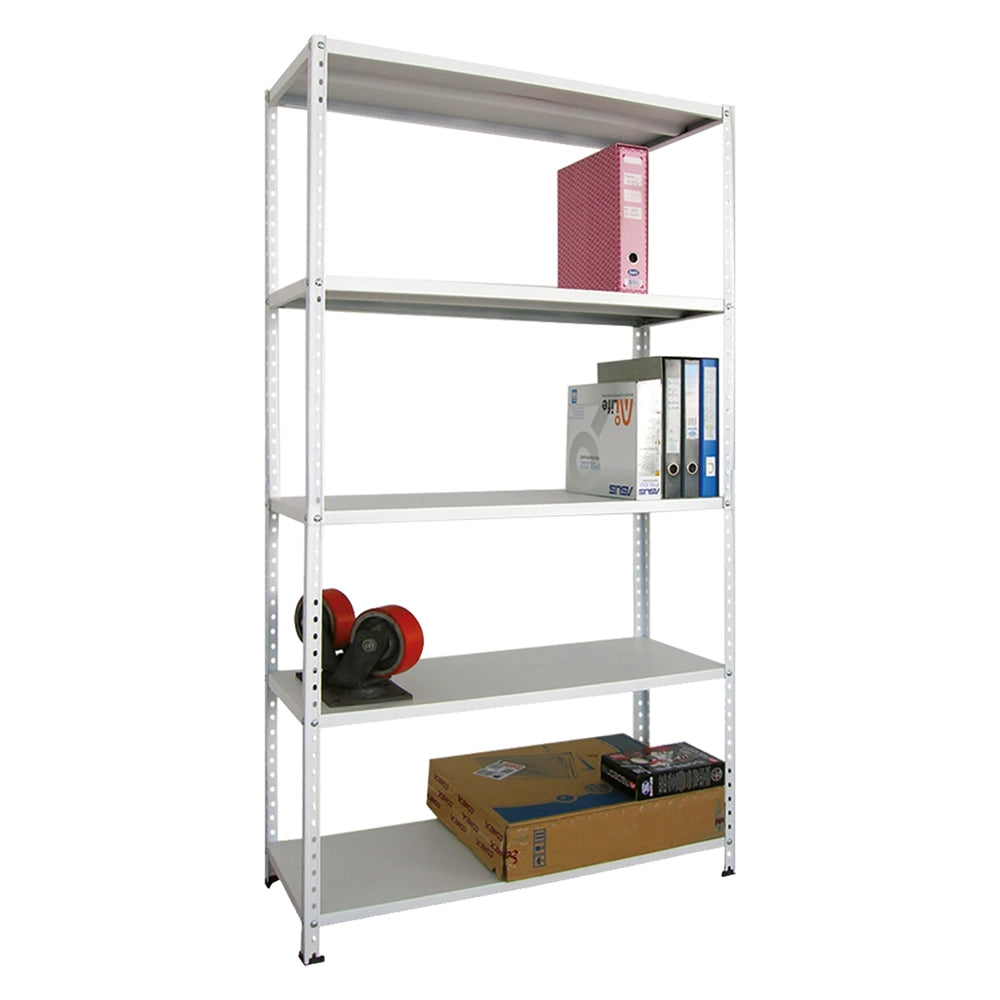 1cf scaffale securkit 'pro-metal' 120x40 aste esterno mt2 grigio sp.15/10 cod:ferx.312584nlm