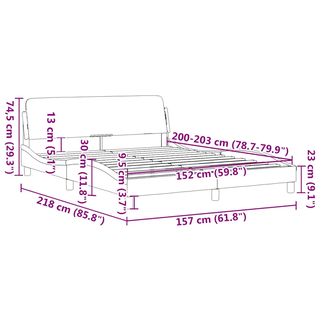 Giroletto Dover Nero e Bianco 152x203 cm in Similpelle 373296