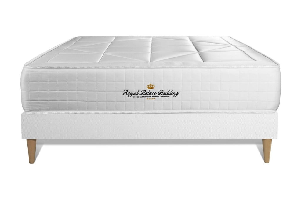 kit rete e materasso matrimoniale Windsor 160 x 190cm - Spessore : 26cm - memory foam e molle insacchettate - Bilanciato