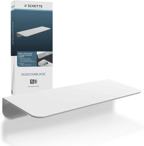 Pannello di Doccia Bianco - Autoadesivo - 1 pezzo