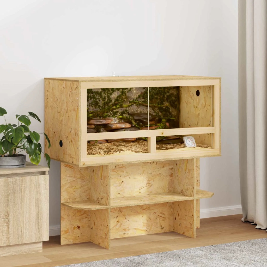 Terrario Marrone 40 x 40 x 40 cm OSB 876723